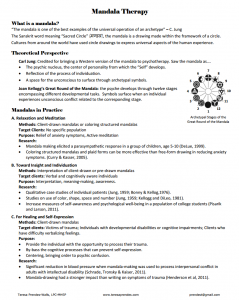 Mandala Therapy Research